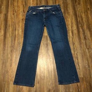 Carhartt Jeans Women's 8 Curvy Fit Bootcut Streetwear Western Mid Rise Denim